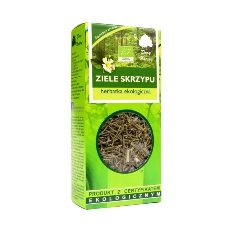 Herbatka ziele skrzypu EKO 25g Dary Natury ( bakaliowyswiat.pl ).webp