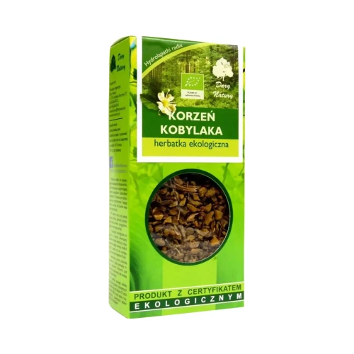 Herbatka Kobylak korzeń EKO 50g Dary Natury ( bakaliowyswiat.pl ).webp