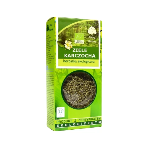 Herbatka ziele karczocha EKO 50g Dary Natury ( bakaliowyswiat.pl ).webp