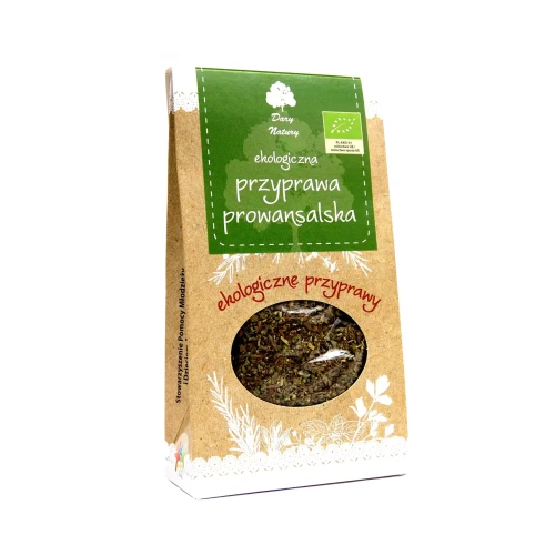 Ekologiczna przyprawa prowansalska 20 g Dary Natury ( bakaliwoyswiat.pl ).webp