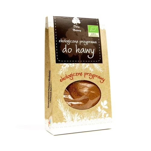 Ekologiczna przyprawa do kawy 50 g Dary Natury ( bakaliowyswiat.pl ).webp