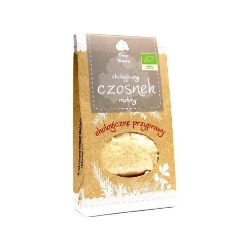 Ekologiczny czosnek mielony 50 g Dary Natury.webp