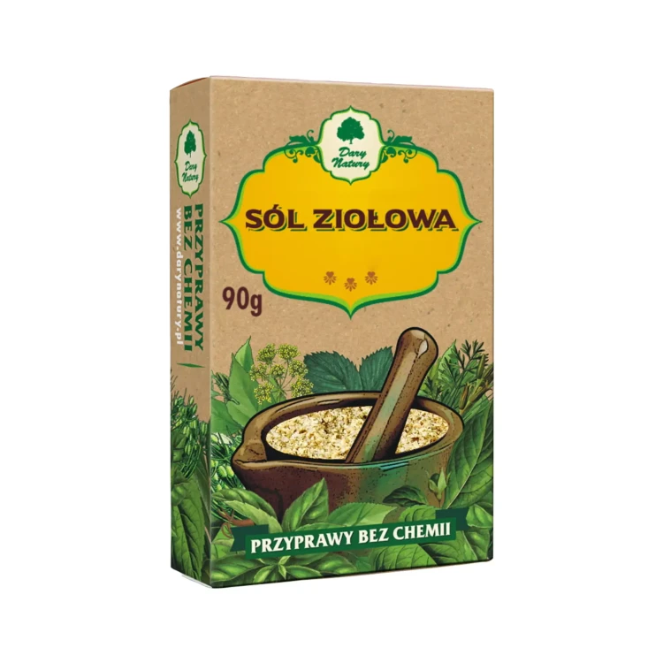 Sól ziołowa 90 g Dary Natury.webp