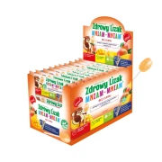 Zdrowy lizak  bez cukru o smaku mango 40 sztuk Mniam-Mniam.webp