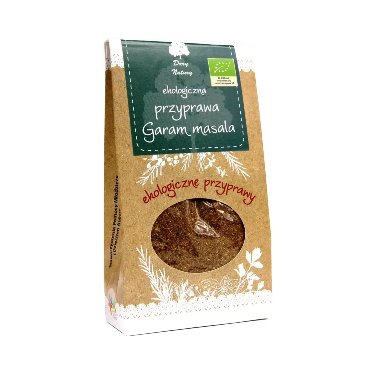 Ekologiczna przyprawa Garam masala 60 g Dary Natury.webp
