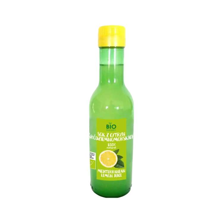 Sok z cytryn śródziemnomorskich 100% BIO 250 ml Bio Naturo.webp