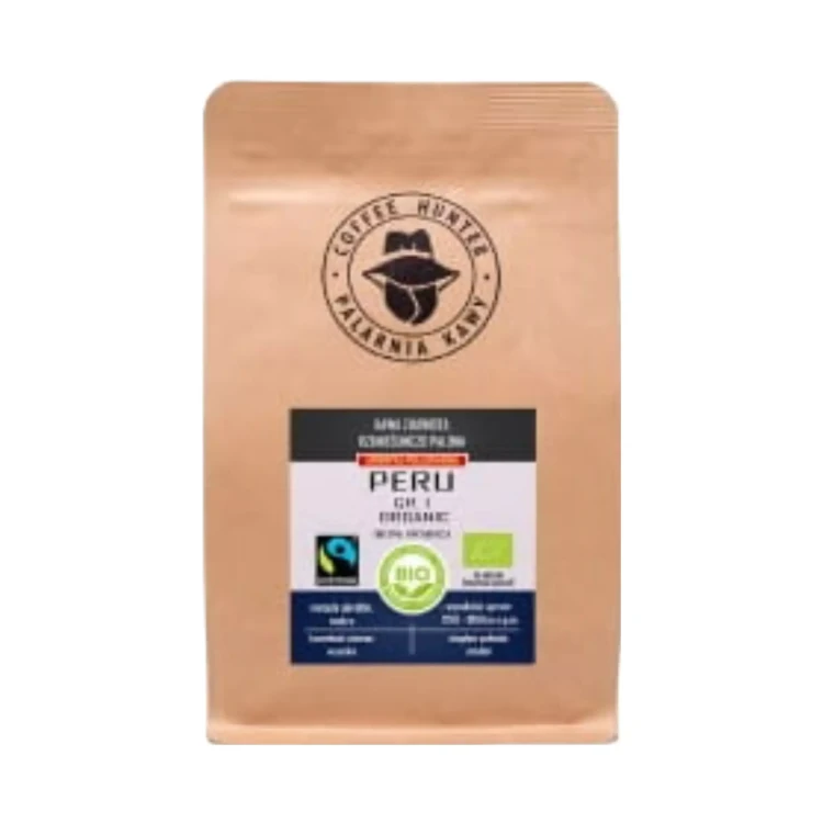 Organiczna kawa ziarnista PERU Coffe Hunter.webp