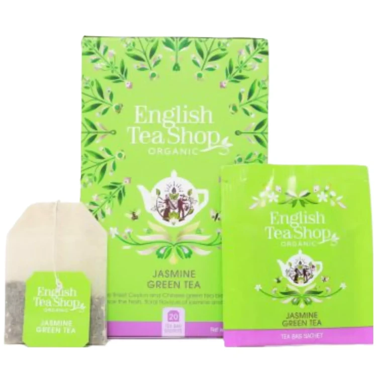Organiczna zielona herbata z jaśminem i dzikim bzem English Tea Shop 2.webp
