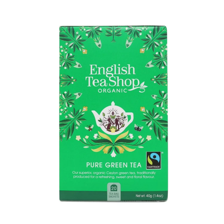 Organiczna herbata zielona cejlońska English Tea Shop.webp