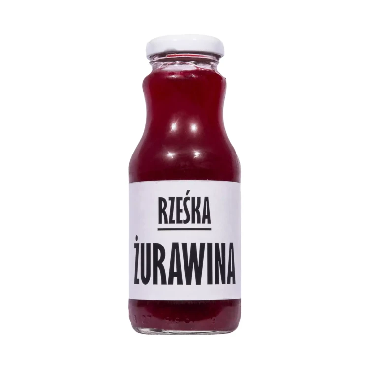 Sok tłoczony na zimno rześka żurawina 100% 250 ml Sadvit.webp