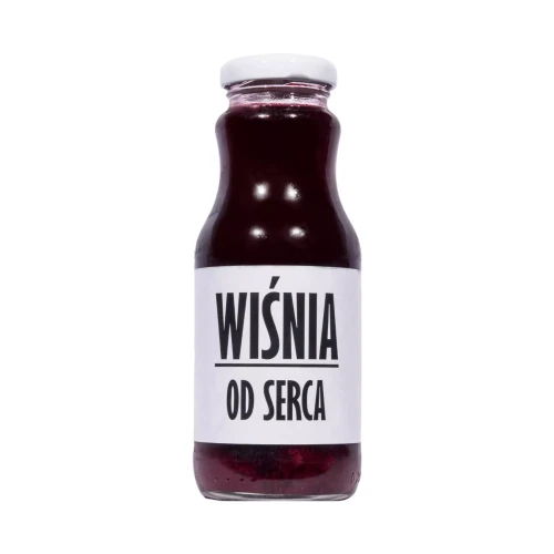 Sok tłoczony na zimno wiśnia od serca 100% 250 ml Sadvit.webp