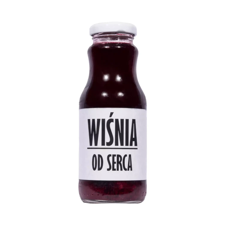 Sok tłoczony na zimno wiśnia od serca 100% 250 ml Sadvit.webp