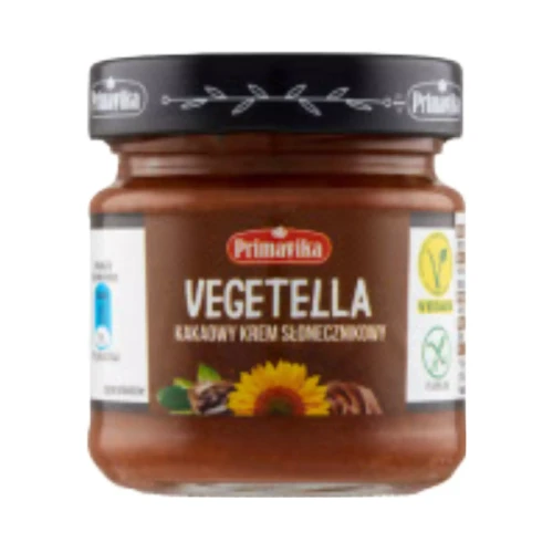 Vegetella – Kakaowy Krem Słonecznikowy 160 g Primavika.webp