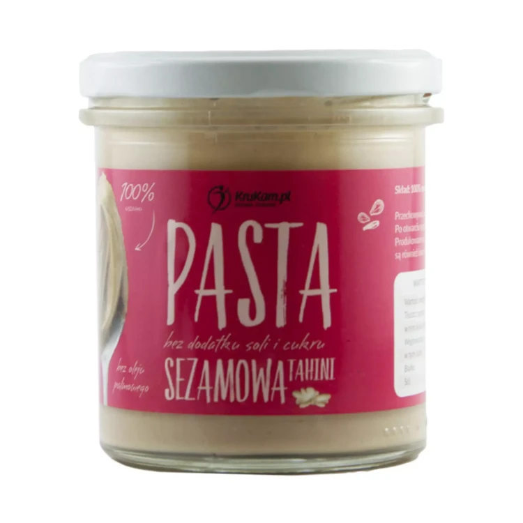 Pasta sezamowa Tahini 300 g Krukam.webp