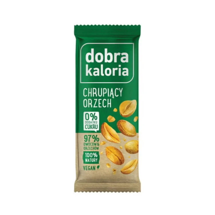 Baton - chrupiący orzech 35 g Dobra Kaloria.webp
