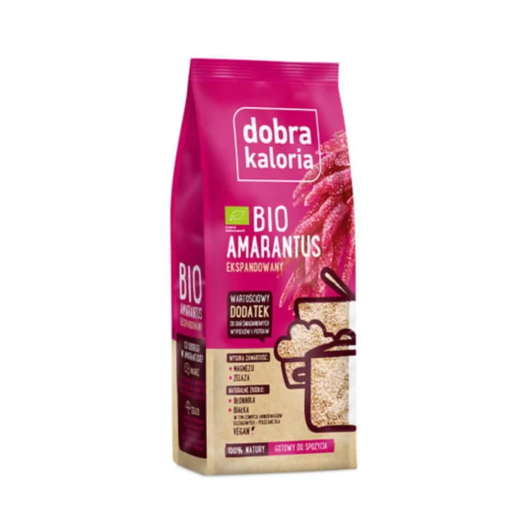 Amarantus ekspandowany BIO 120 g Dobra Kaloria.webp