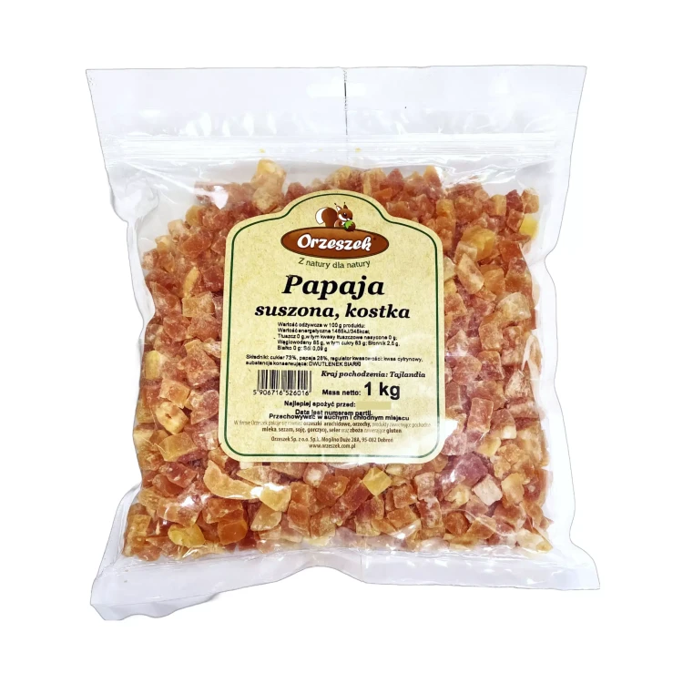 Papaja suszona Orzeszek 1kg.webp