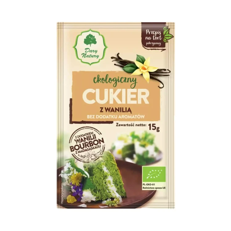 Cukier z wanilią EKO 15g Dary Natury.webp