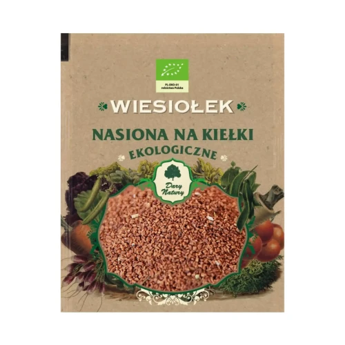 Nasiona na kiełki WIESIOŁEK EKO 30g Dary Natury .webp