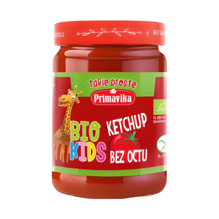 Ketchup dla dzieci bez octu BIO 315g Primavika .webp
