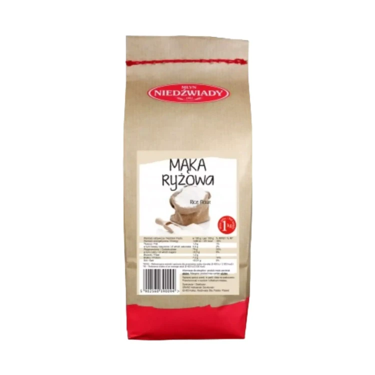 Mąka ryżowa 1 kg Młyn Niedźwiady.webp