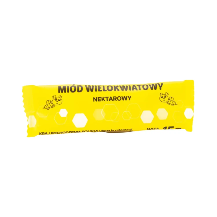 Miód nektarowy wielokwiatowy 15g Łysoń.webp
