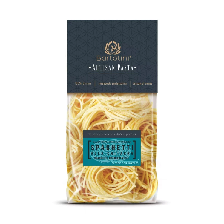 Makaron Durum Artisan Gniazda Chitarra 300g Bartolini.webp