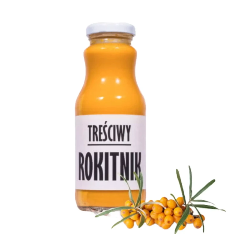 Naturalny sok Treściwy Rokitnik 250 ml Sadvit.webp