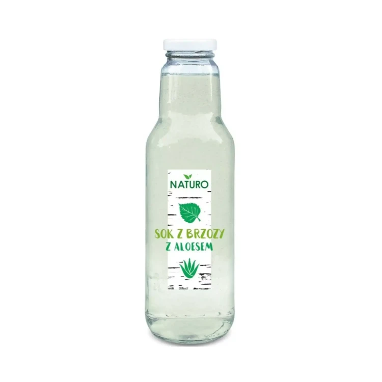Sok z brzozy z aloesem 330ml Naturo.webp