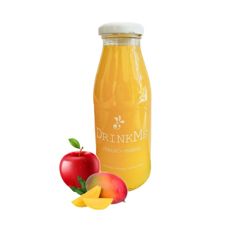 Naturalny sok jabłko mango DrinkMe 250 ml Sadvit.jpg
