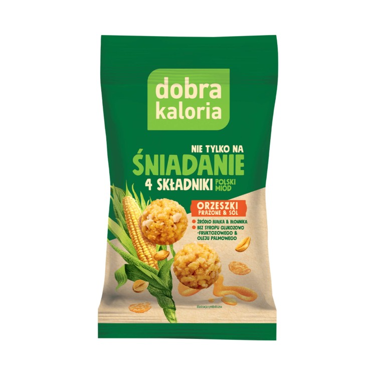 Kulki śniadaniowe prażone orzeszki i sól Dobra Kaloria.jpg