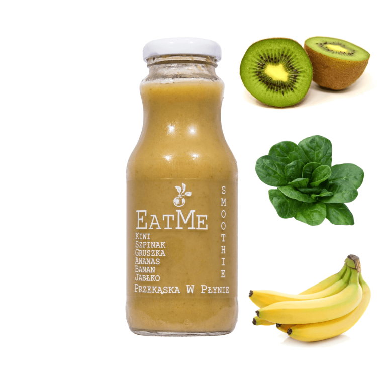 Smoothie kiwi, szpinak, gruszka, ananas, banan, jabłko  EATME 250 ml Sadvit.png