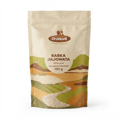 Babka jajowata łuskana — opakowanie, zdjęcie studyjne