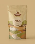 Babka jajowata łuskana — opakowanie na tle w kolorze produktu