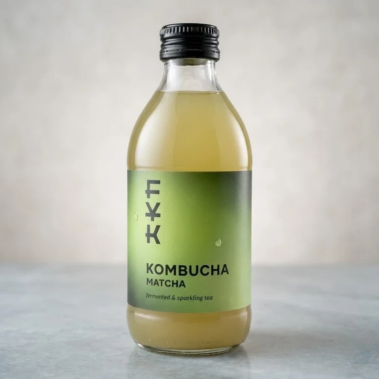 Herbata Kombucha Matcha 0.33 l Napój Forever Young FYK — zdjęcie 5