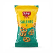 Precelki bezglutenowe Salinis 60g Schar — opakowanie, zdjęcie studyjne