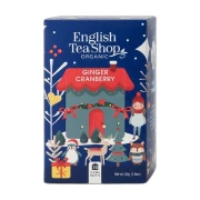 Świąteczna herbata Ginger Cranberry EKO 30 g English Tea Shop