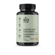 Ekologiczne żelki z octem jabłkowym 180g 60 szt. Diet food — opakowanie, zdjęcie studyjne