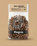 Ziele angielskie 100g Magros — opakowanie na tle w kolorze produktu