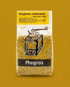 Przyprawa uniwersalna 200g Magrys — opakowanie na tle w kolorze produktu