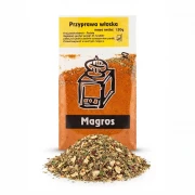 Przyprawa włoska 120g Magros — opakowanie i zawartość produktu