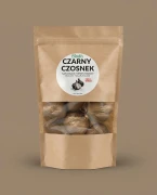 Czarny czosnek 500g Bíodís — opakowanie na tle w kolorze produktu