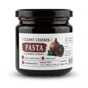 Pasta z czarnego czosnku 200 ml — opakowanie, zdjęcie studyjne