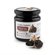 Pasta z czarnego czosnku 200 ml — opakowanie i zawartość produktu