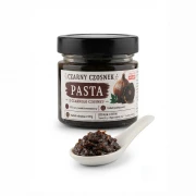 Czarny czosnek pasta 100 ml — opakowanie i zawartość produktu