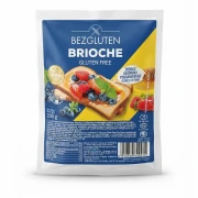 Słodki chleb brioche bezglutenowy 200 g BEZGLUTEN — opakowanie, zdjęcie studyjne
