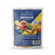 Słodki chleb brioche bezglutenowy 200 g BEZGLUTEN — opakowanie i zawartość produktu