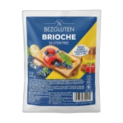 Słodki chleb brioche bezglutenowy 200 g BEZGLUTEN — opakowanie na białym tle