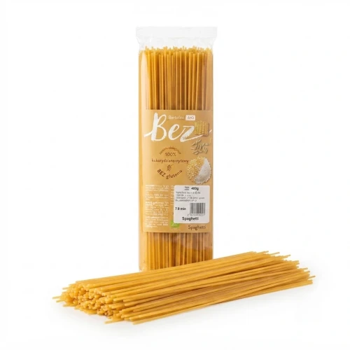 Spaghetti 400g Bartolini — opakowanie i zawartość produktu