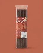 Spaghetti 400g Bartolini — opakowanie na tle w kolorze produktu